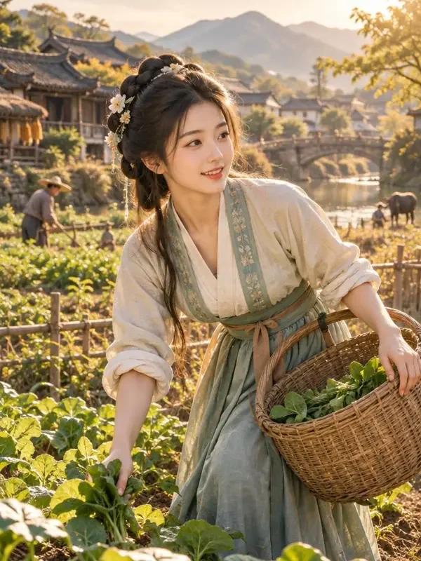 红果免费短剧《侯门农女巧当家》封面